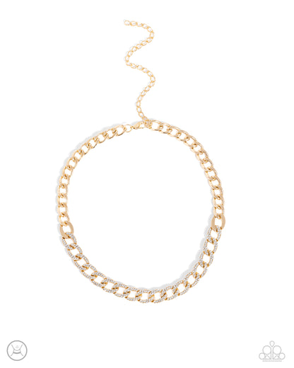 Fiercely Independent Gold Necklace