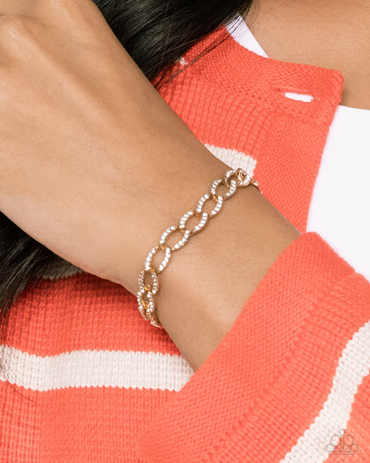 Freethinking Finish Gold Bracelet 