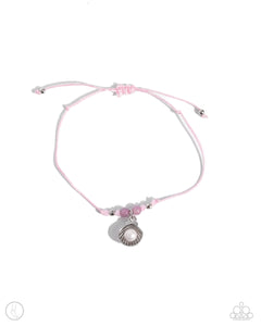 Oyster Overture Pink Anklet - Jewelry by Bretta