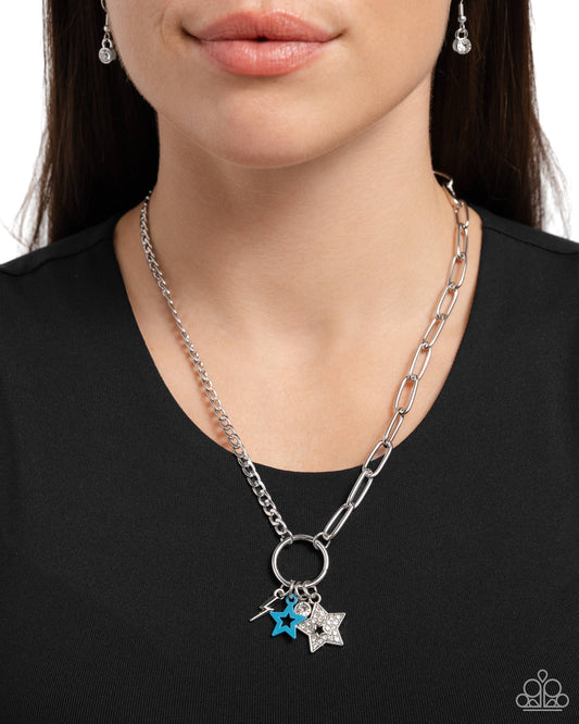 Stellar Sighting Blue Necklace - Jewelry by Bretta