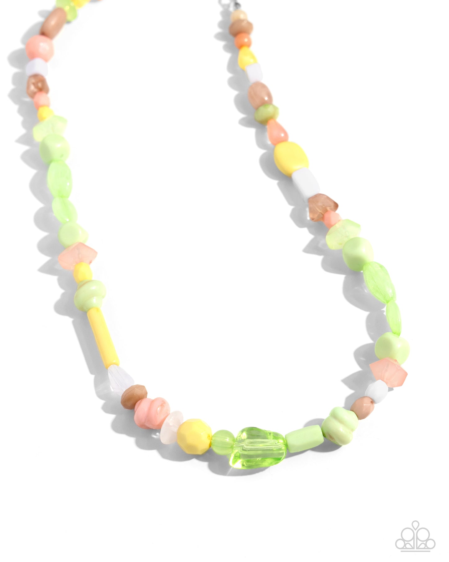 Colored Can-Can Green Necklace - Jewelry by Bretta