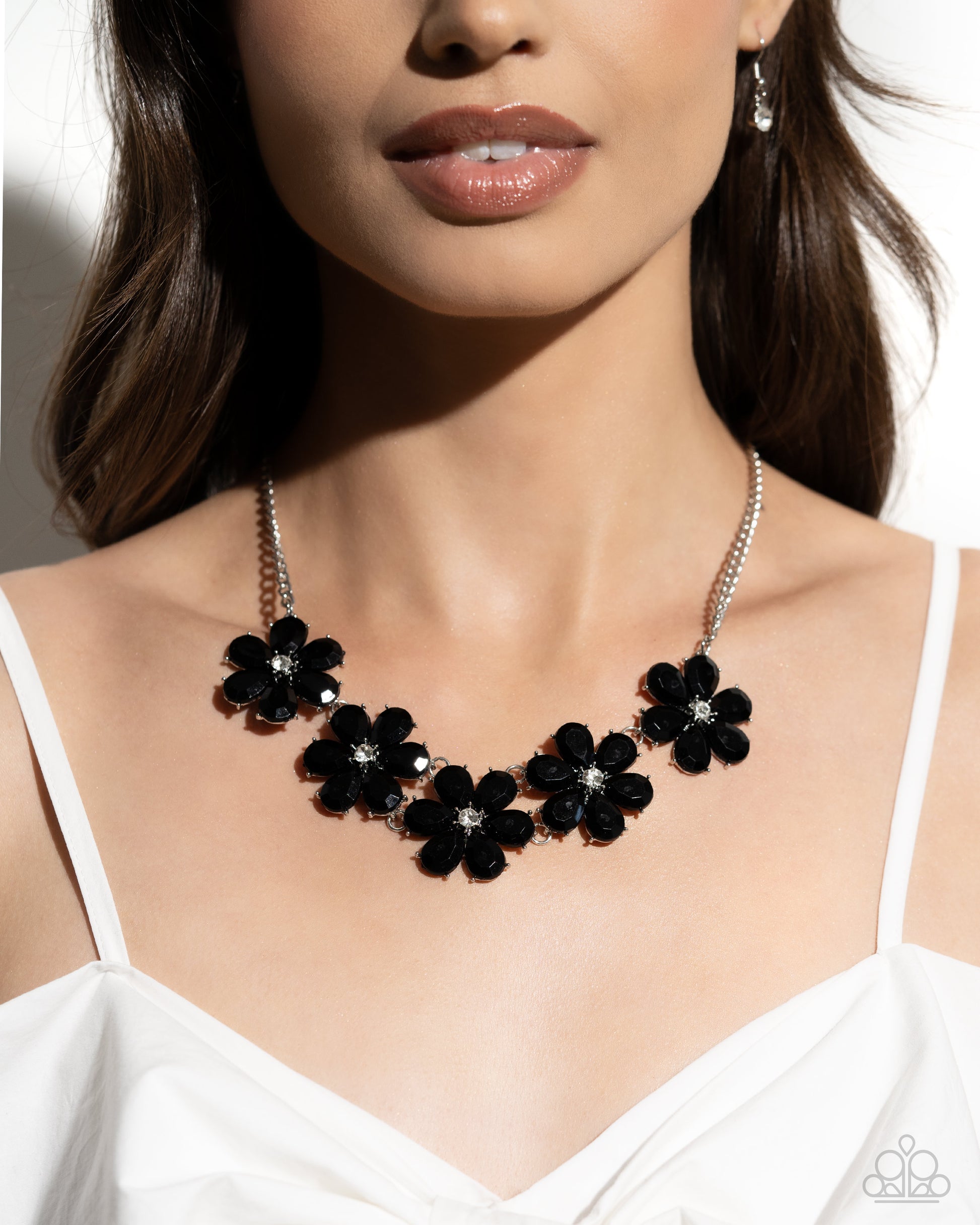 Floral Fun Black Floral Set - Jewelry by Bretta