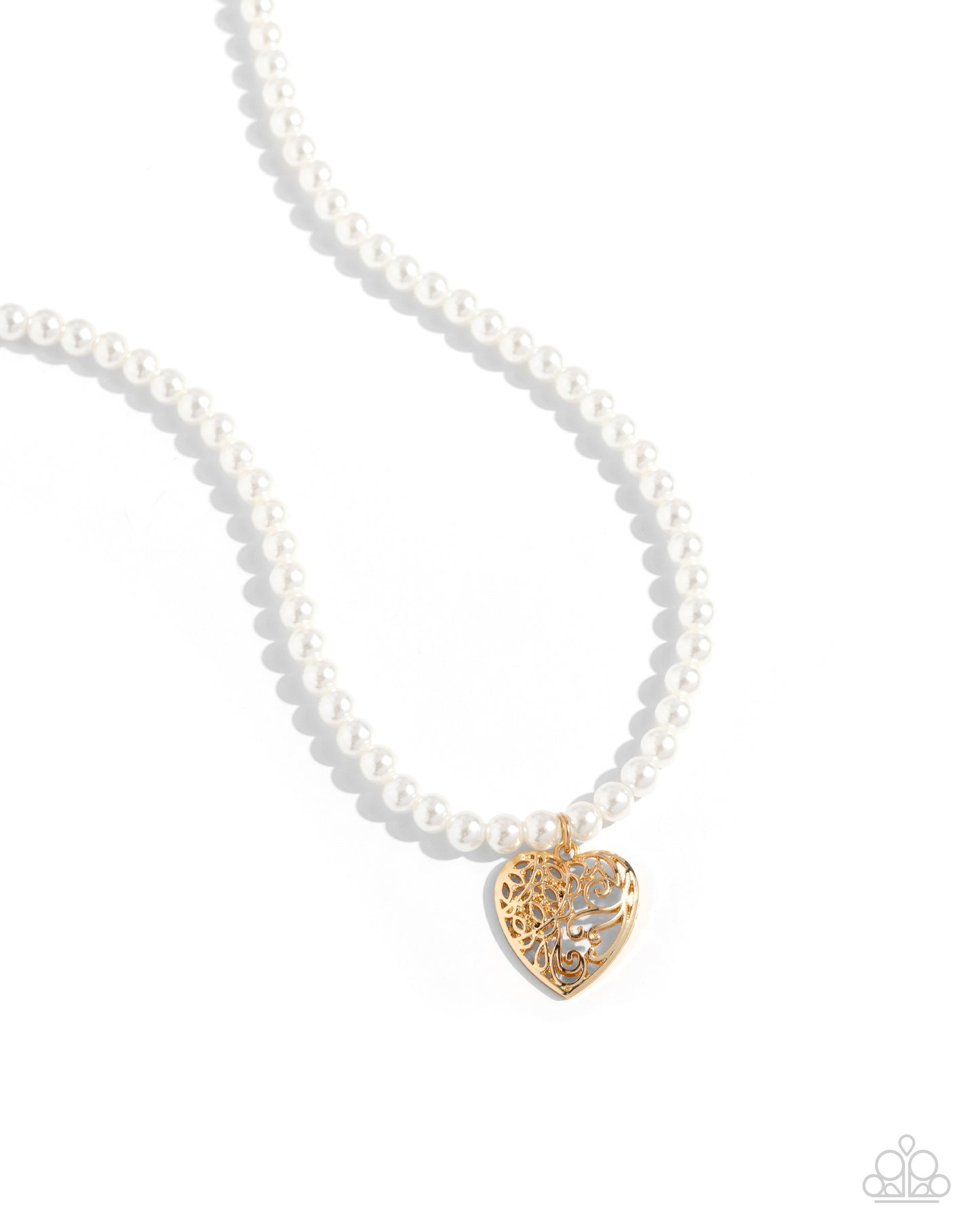 Filigree Infatuation Gold Heart Necklace - Jewelry by Bretta