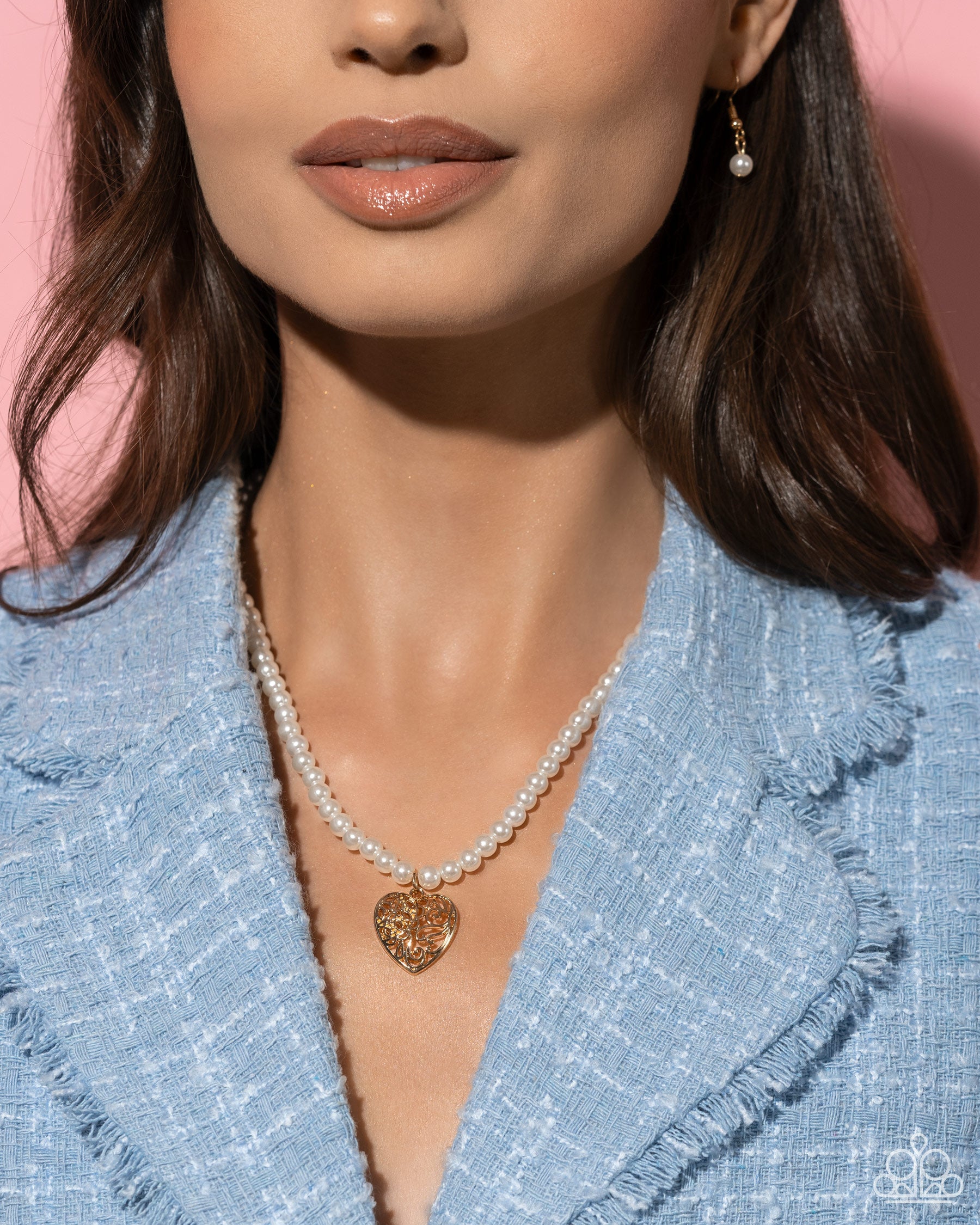 Filigree Infatuation Gold Heart Necklace - Jewelry by Bretta