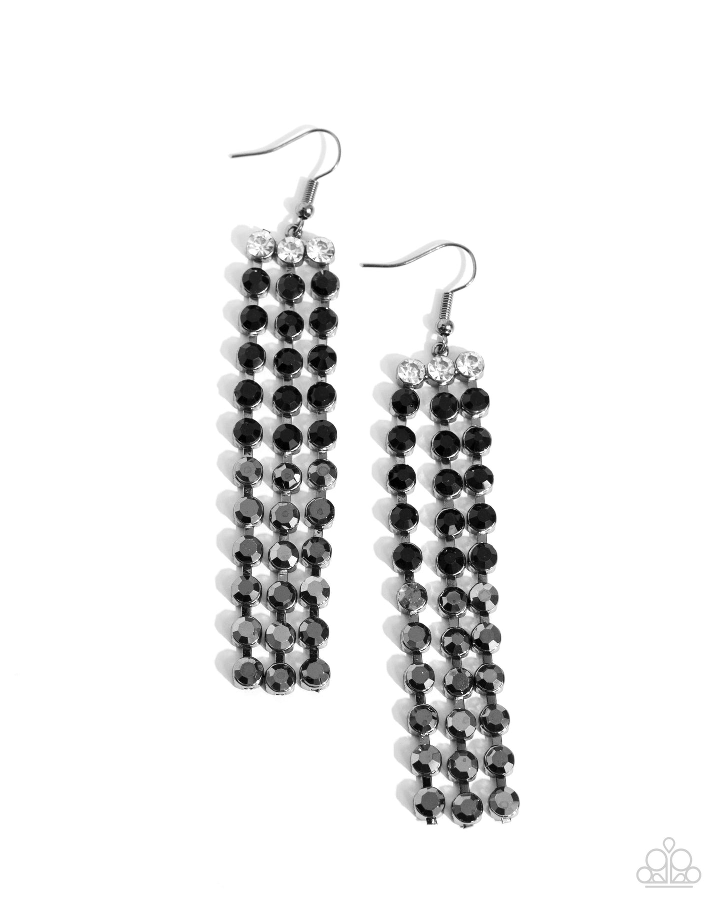 Ombré Occupation Black Earrings - Jewelry by Bretta