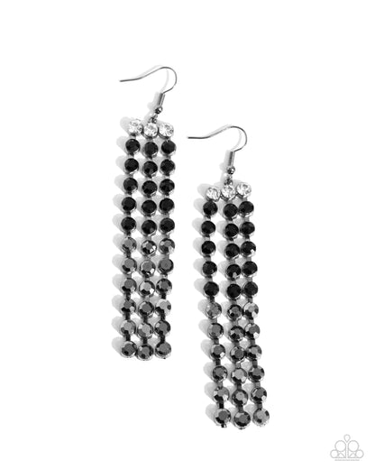 Ombré Occupation Black Earrings - Jewelry by Bretta