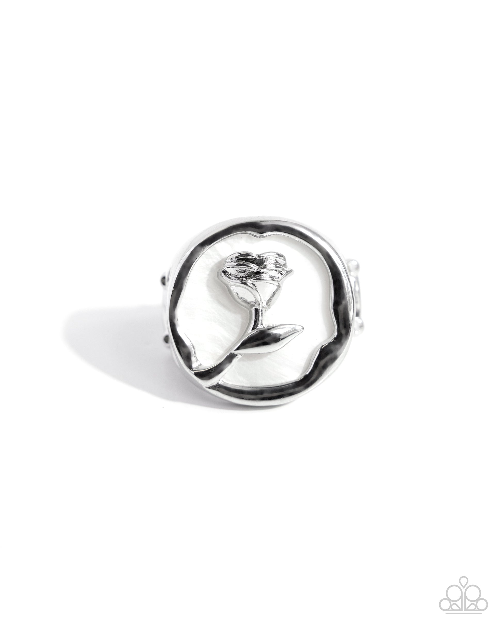 Belles Rose White Ring - Jewelry by Bretta