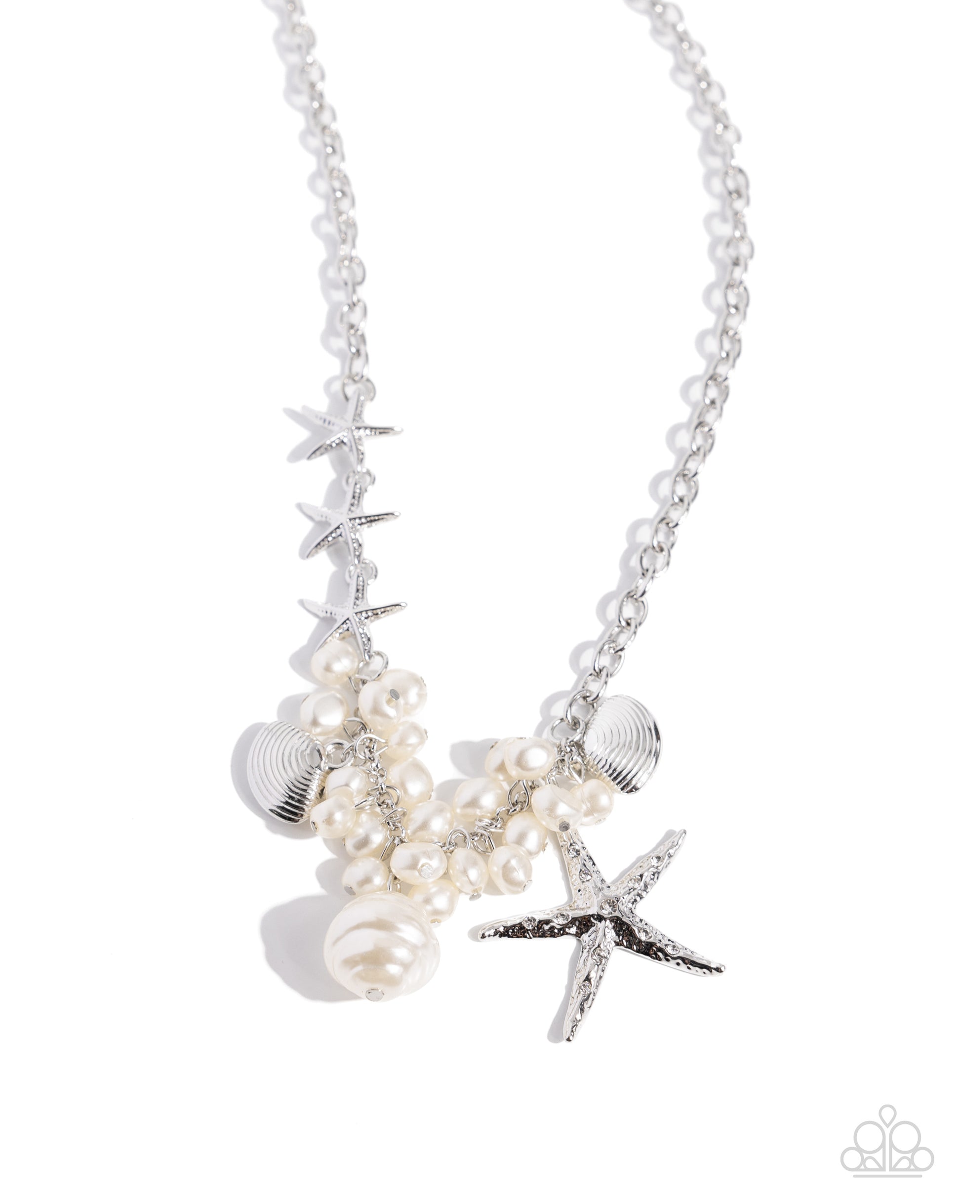 Cabo Coast White Necklace - Jewelry by Bretta