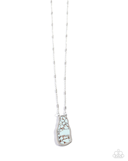 Set to Stun Blue Necklace - Jewelry by Bretta