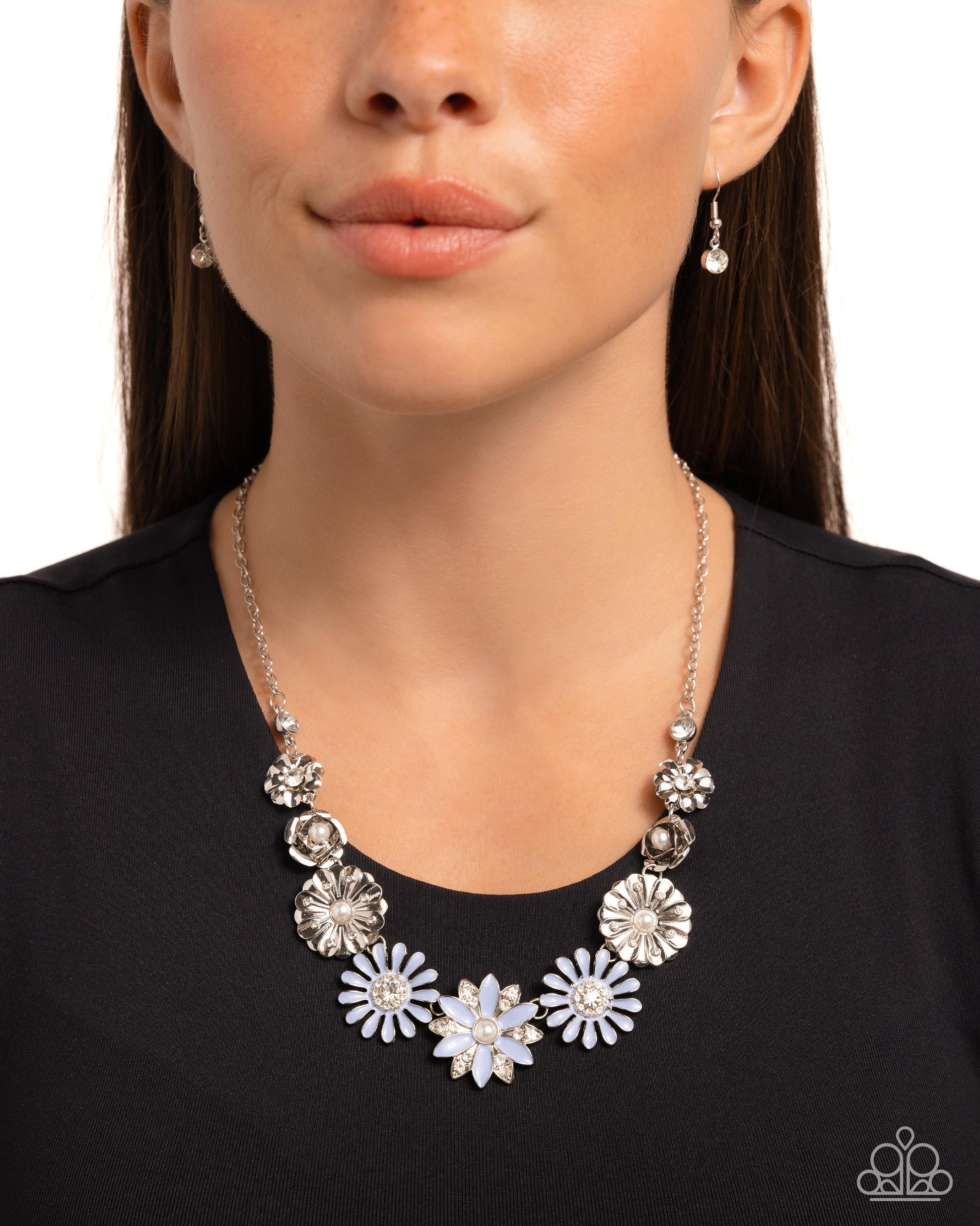 Garden Gesture Blue Necklace - Jewelry by Bretta