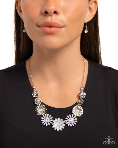 Garden Gesture Blue Necklace - Jewelry by Bretta
