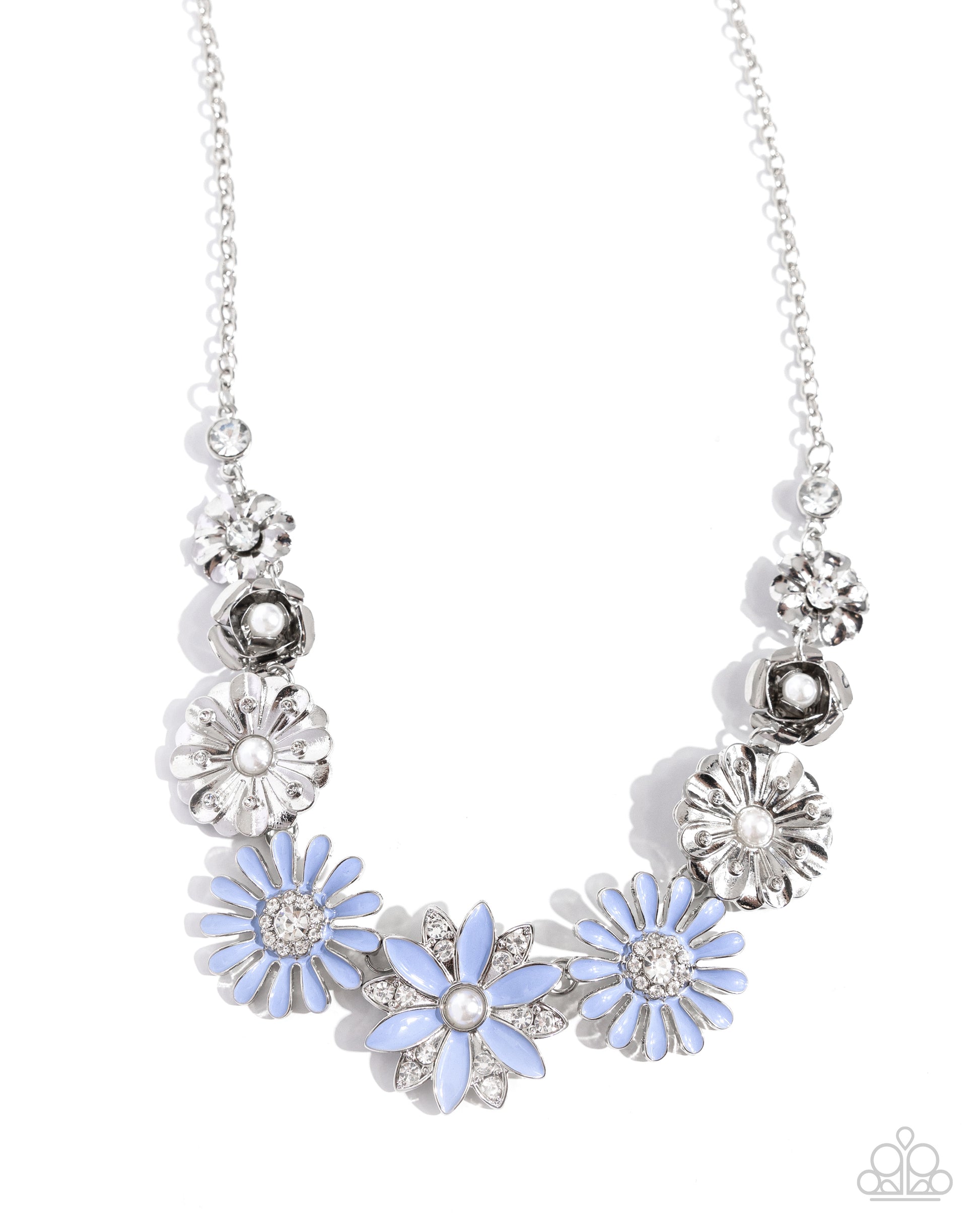 Garden Gesture Blue Necklace - Jewelry by Bretta