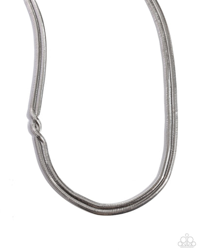 Tasteful Time Silver Necklace - Jewelry by Bretta