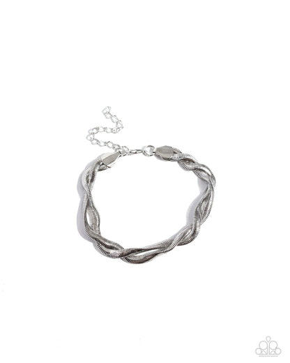 Tasteful Twists Silver Bracelet - Jewelry by Bretta