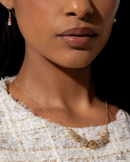 Gilded Gift Gold Necklace and Bracelet Set - Jewelry by Bretta
