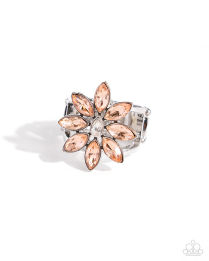 Petaled Performance Orange Ring - Jewelry by Bretta