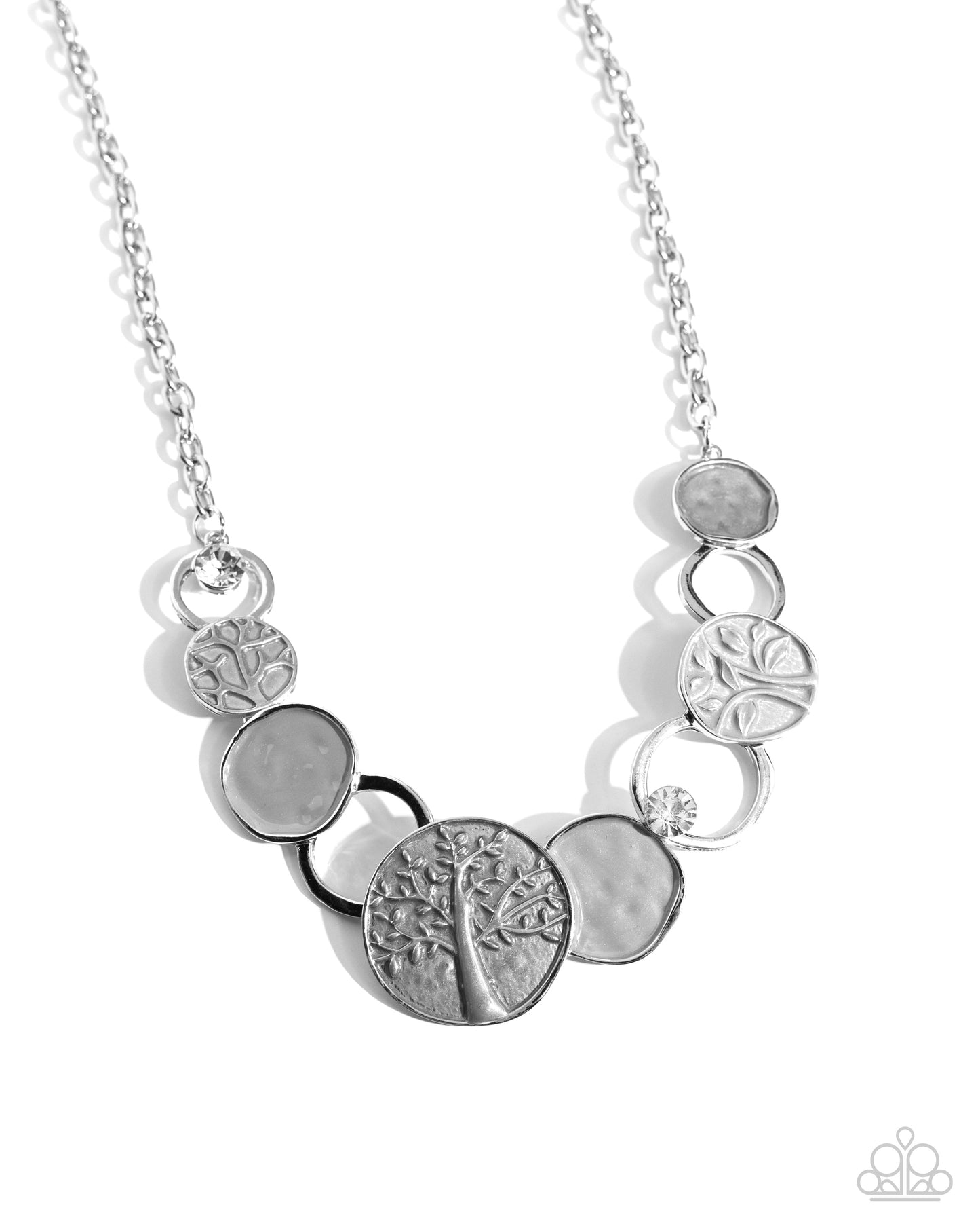 Forest Fling Silver Necklace - Jewelry by Bretta
