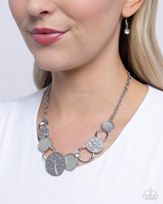 Forest Fling Silver Necklace - Jewelry by Bretta