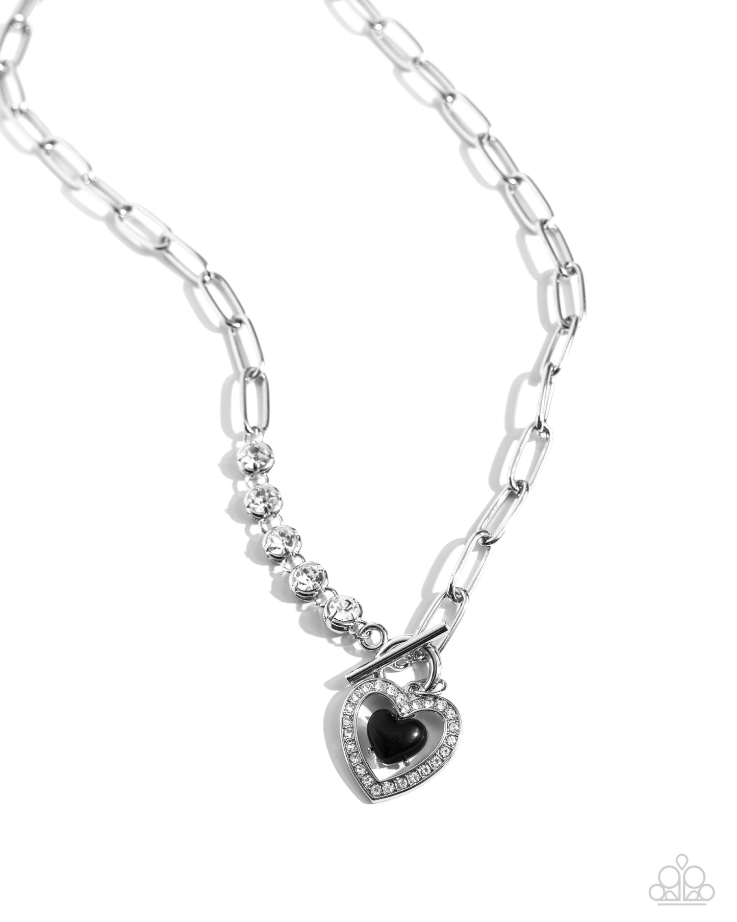 Soft-Hearted Style Black Heart Necklace - Jewelry by Bretta