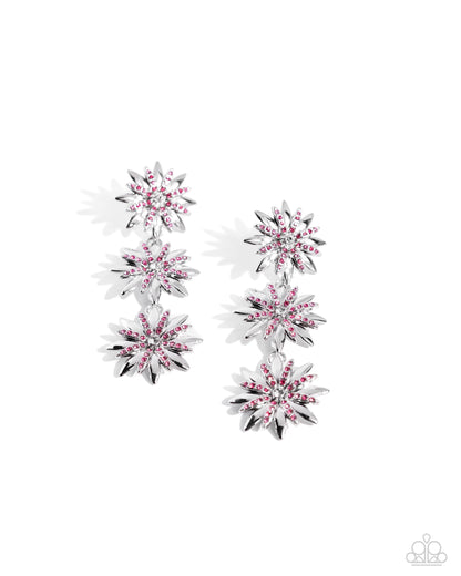 Petaled Princess Pink Earrings - Jewelry by Bretta