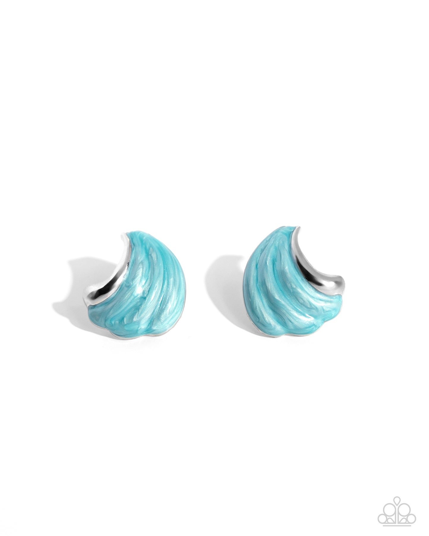 Whimsical Waves Blue Earrings - Jewelry by Bretta