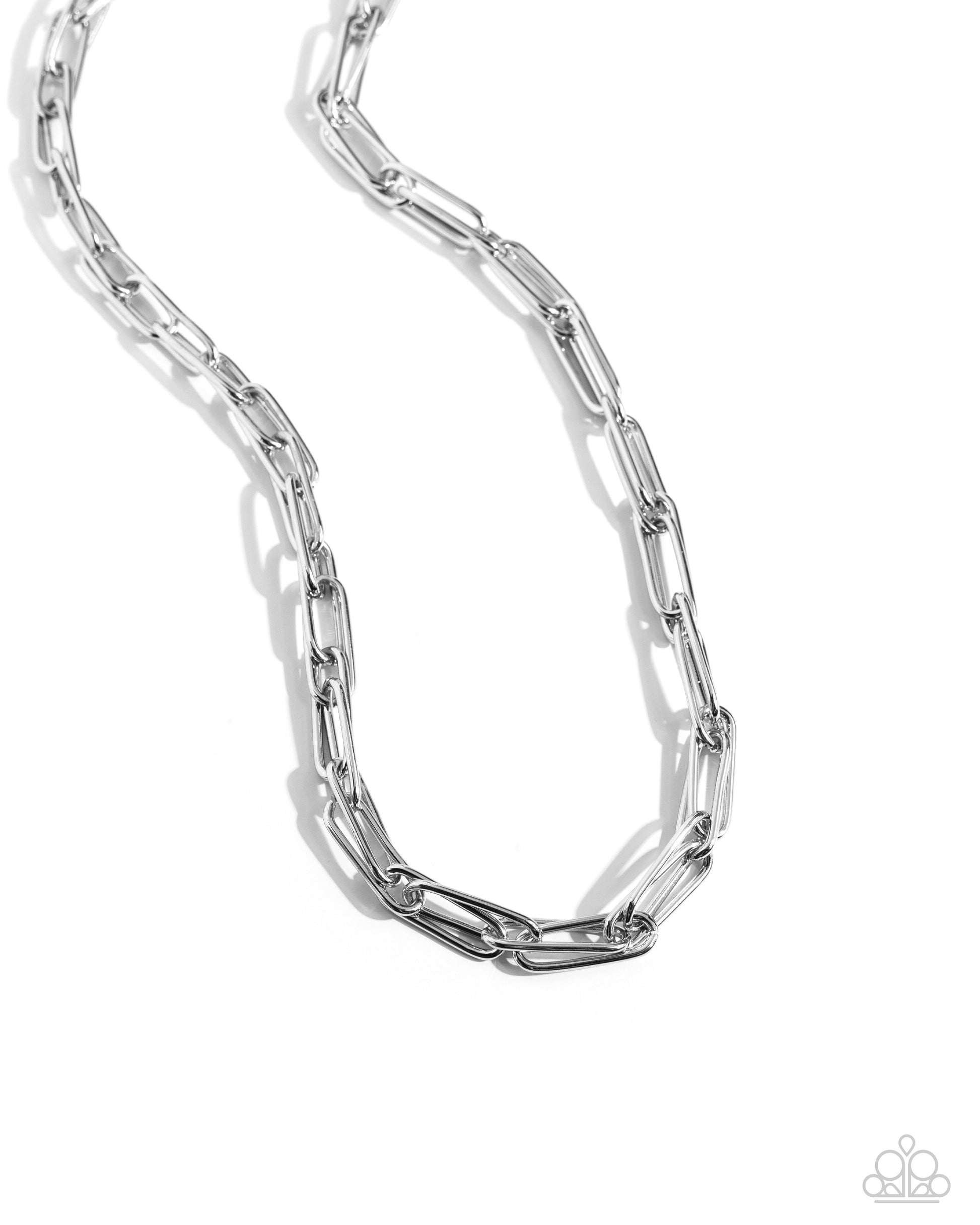 Paperclip Power Silver Necklace - Jewelry by Bretta