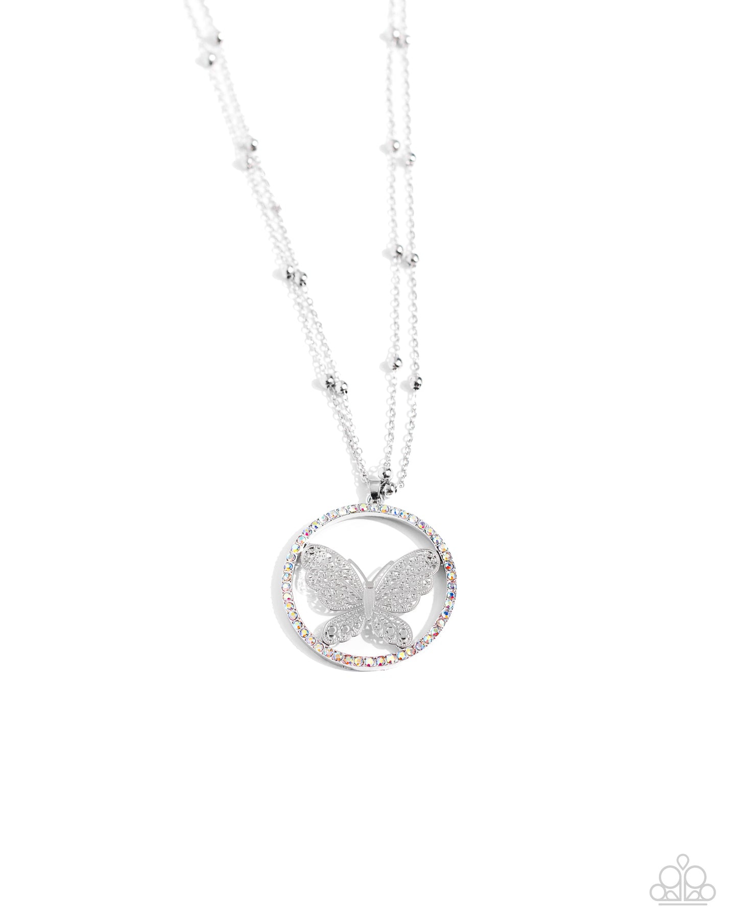 Festive Flight Multi Butterfly Necklace - Jewelry by Bretta