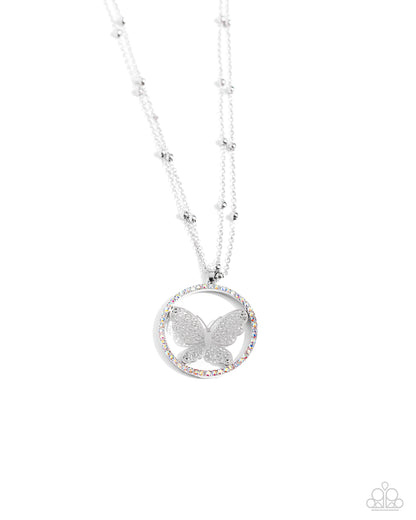 Festive Flight Multi Butterfly Necklace - Jewelry by Bretta