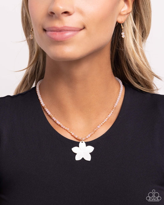 Handcrafted Hawaiian Pink Necklace - Jewelry by Bretta