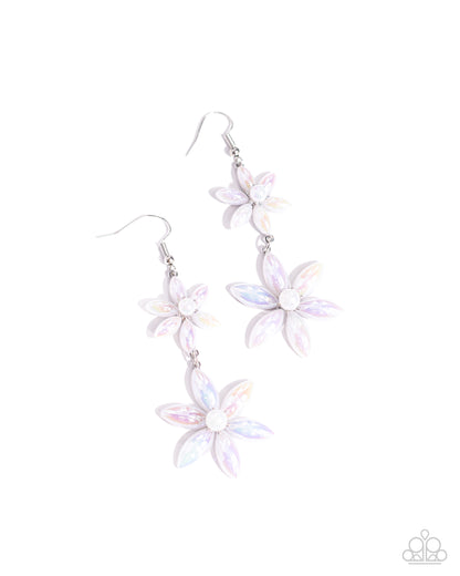 Pearl Posy White Earrings - Jewelry by Bretta