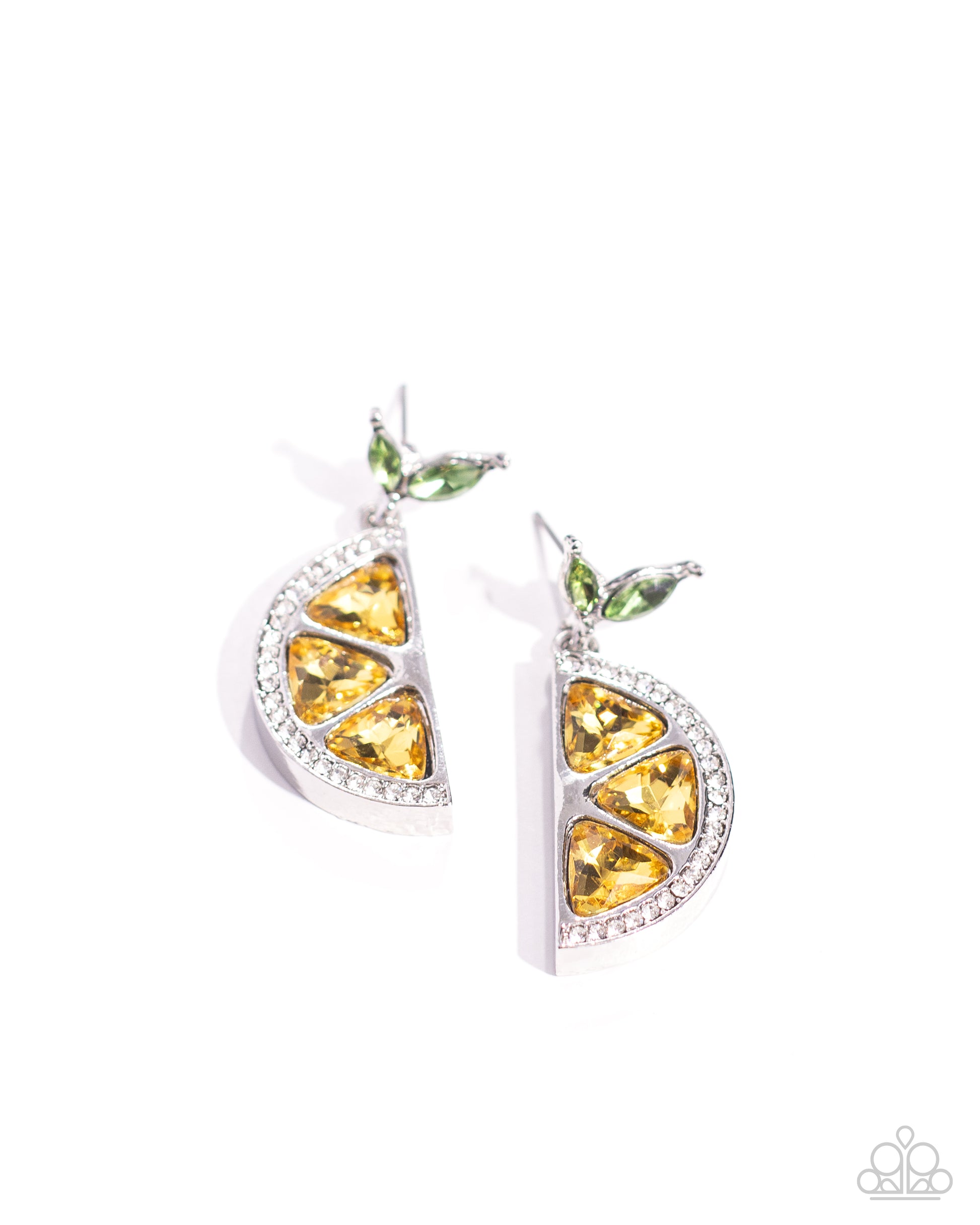 Lady Lemon Yellow Earrings - Jewelry by Bretta