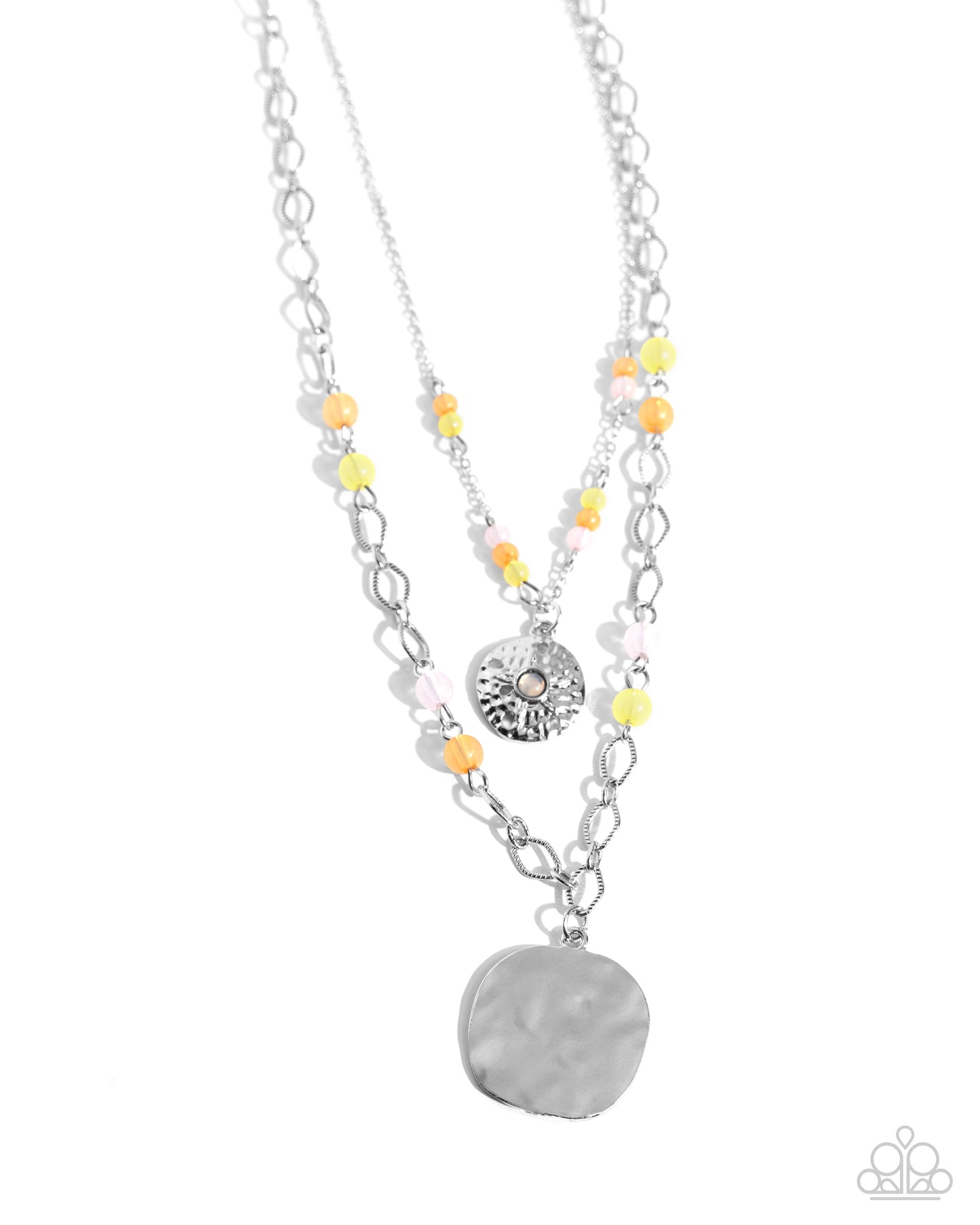 Sand Dollar Season Pink Necklace - Jewelry by Bretta