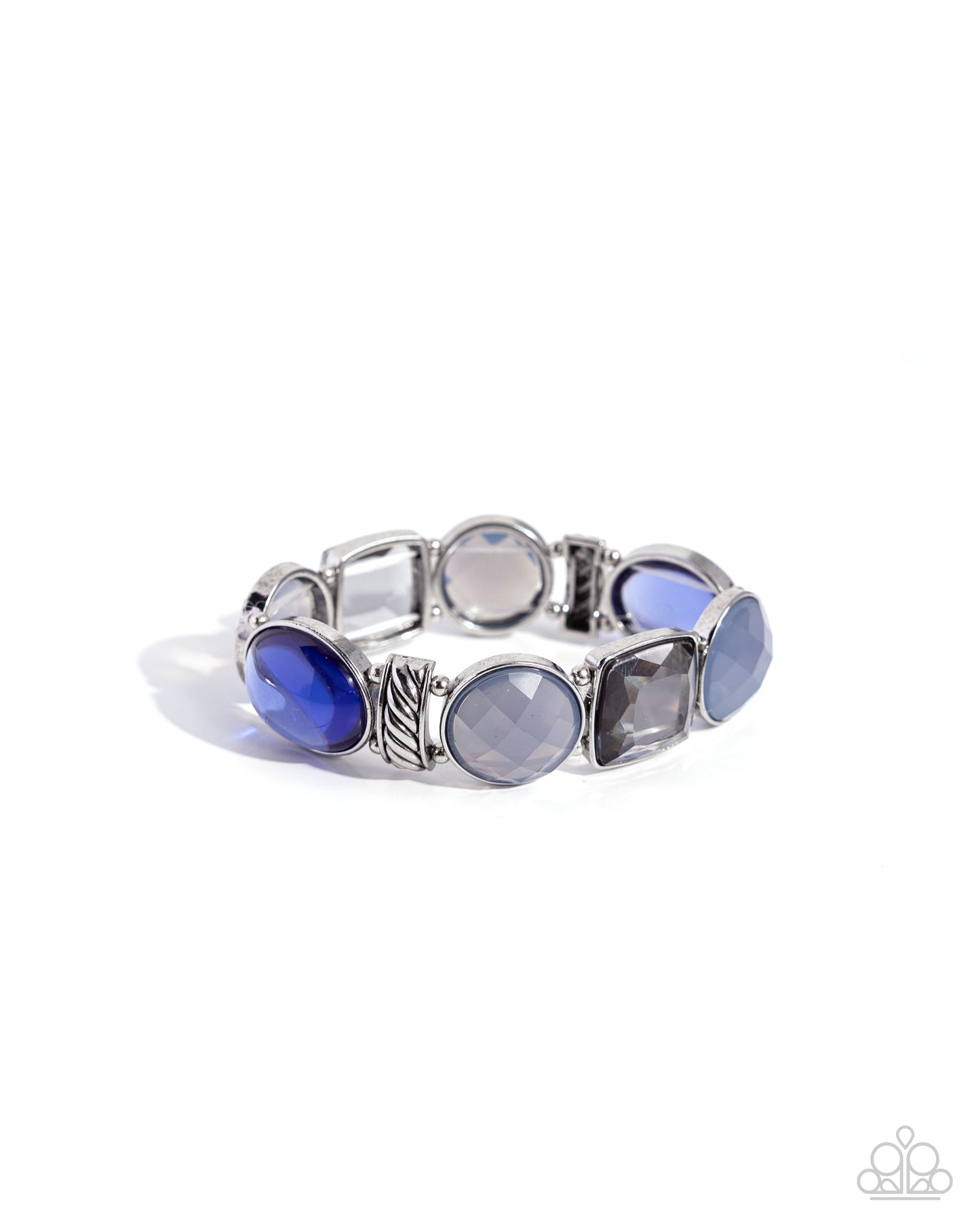 Glassy Generosity Blue Bracelet - Jewelry by Bretta
