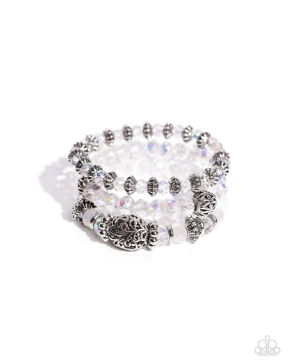 Malibu Maiden White Bracelets - Jewelry by Bretta