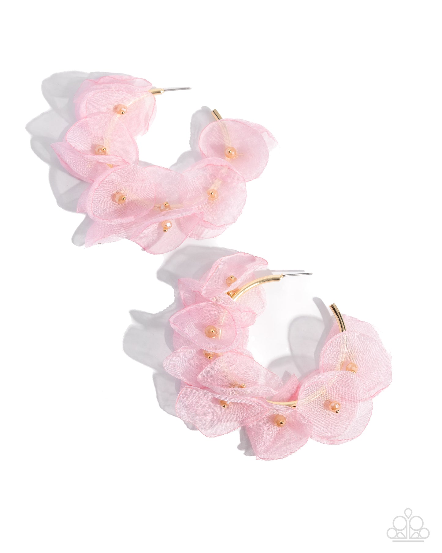 Petaled Pageant Gold Earrings - Jewelry by Bretta