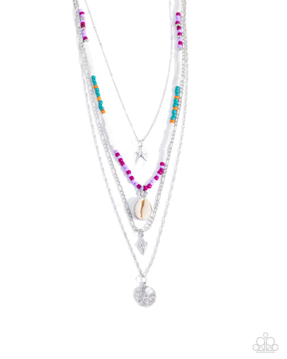 Oceanic Obligato Purple Necklace - Jewelry by Bretta