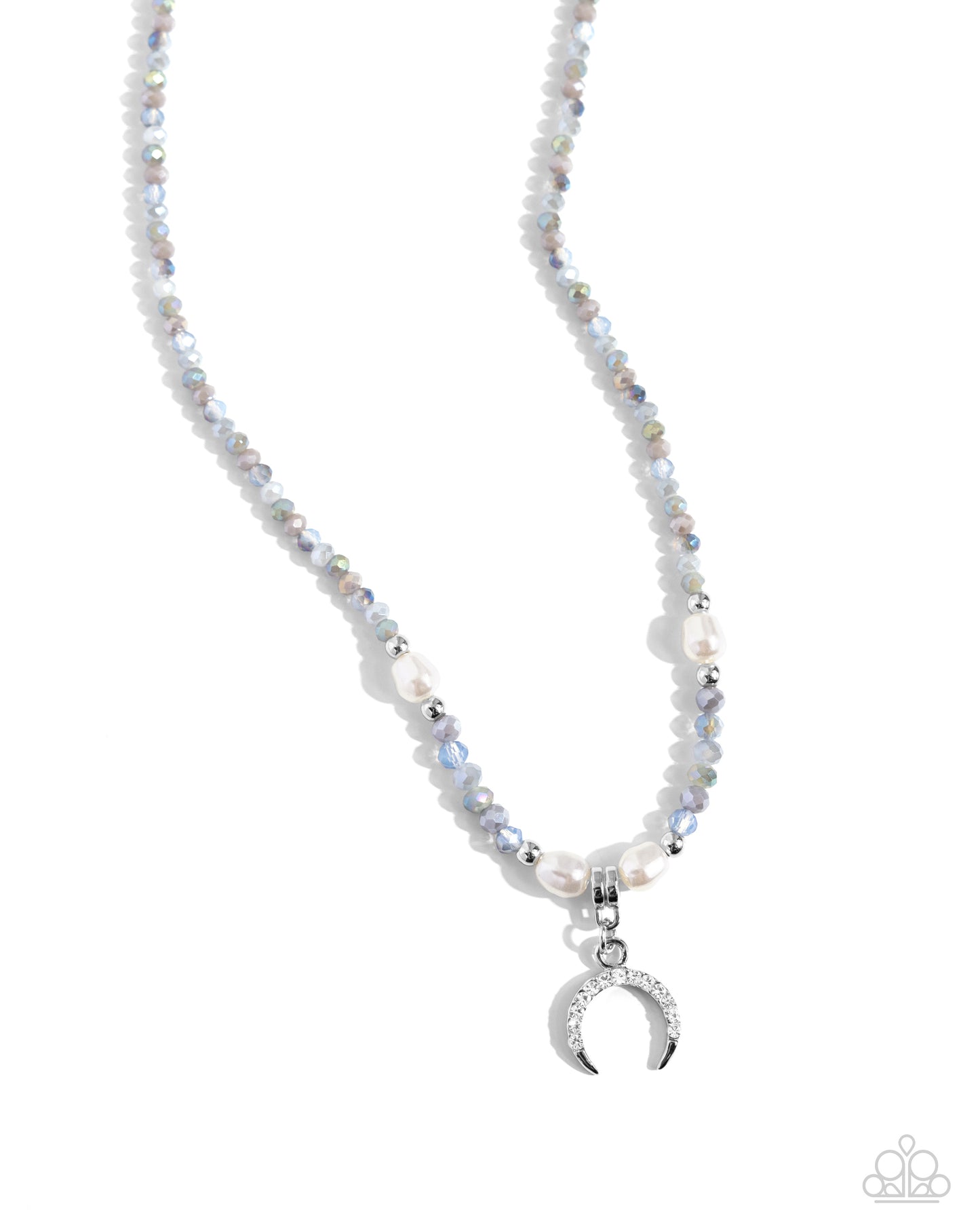 Trendy Trenchant Silver Necklace - Jewelry by Bretta