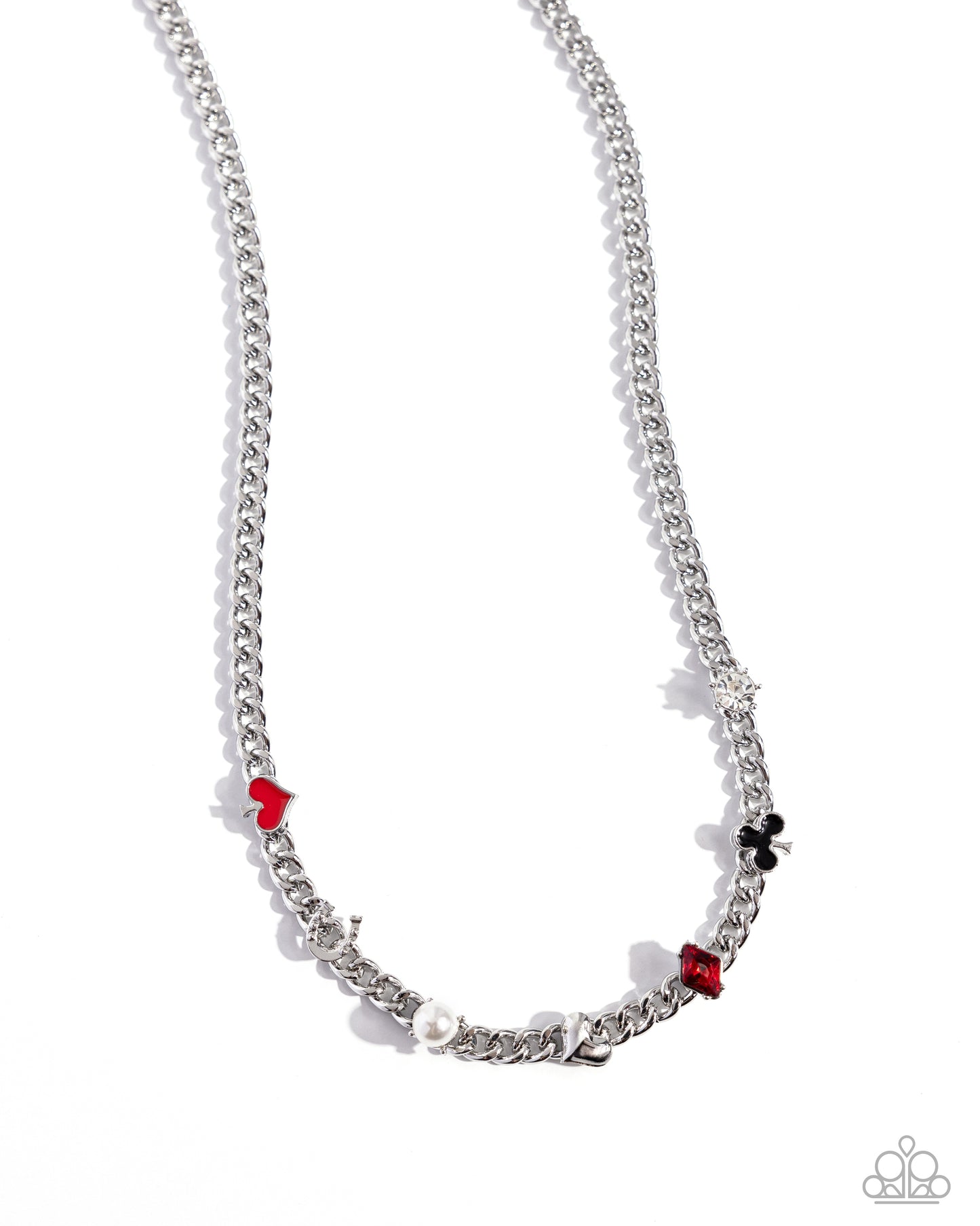 Vegas Vault Red Necklace  - Jewelry by Bretta
