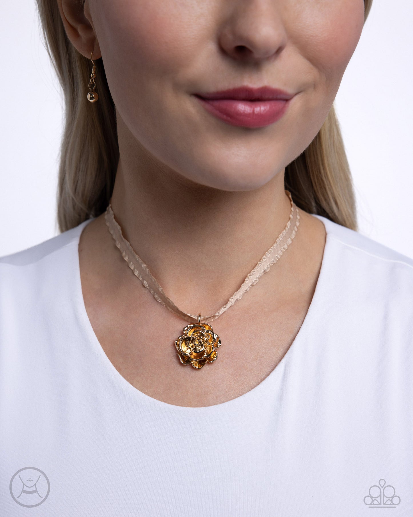 Seize the Spring Gold Necklace - Jewelry by Bretta