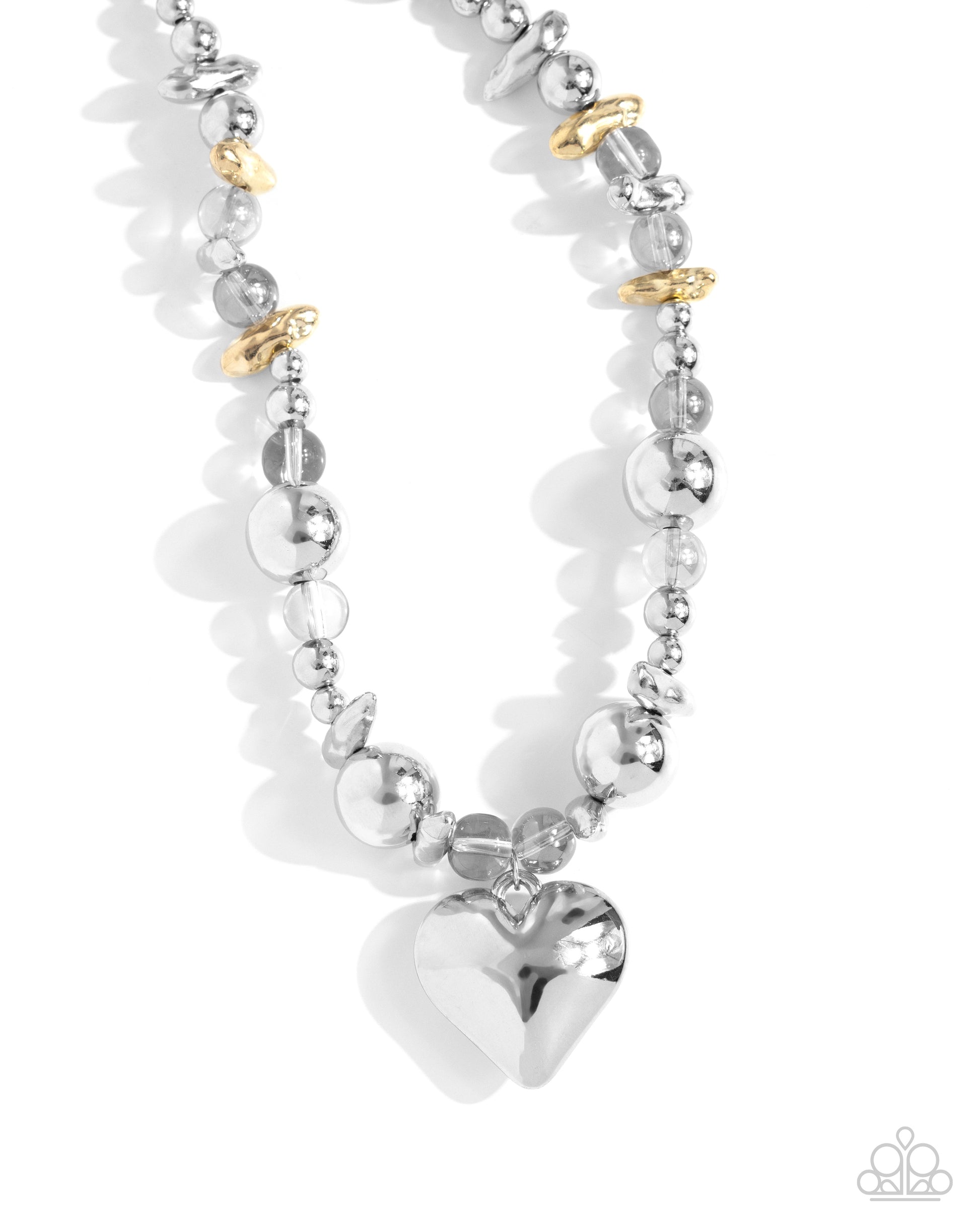 Glistening Gossip Silver Necklace - Jewelry by Bretta