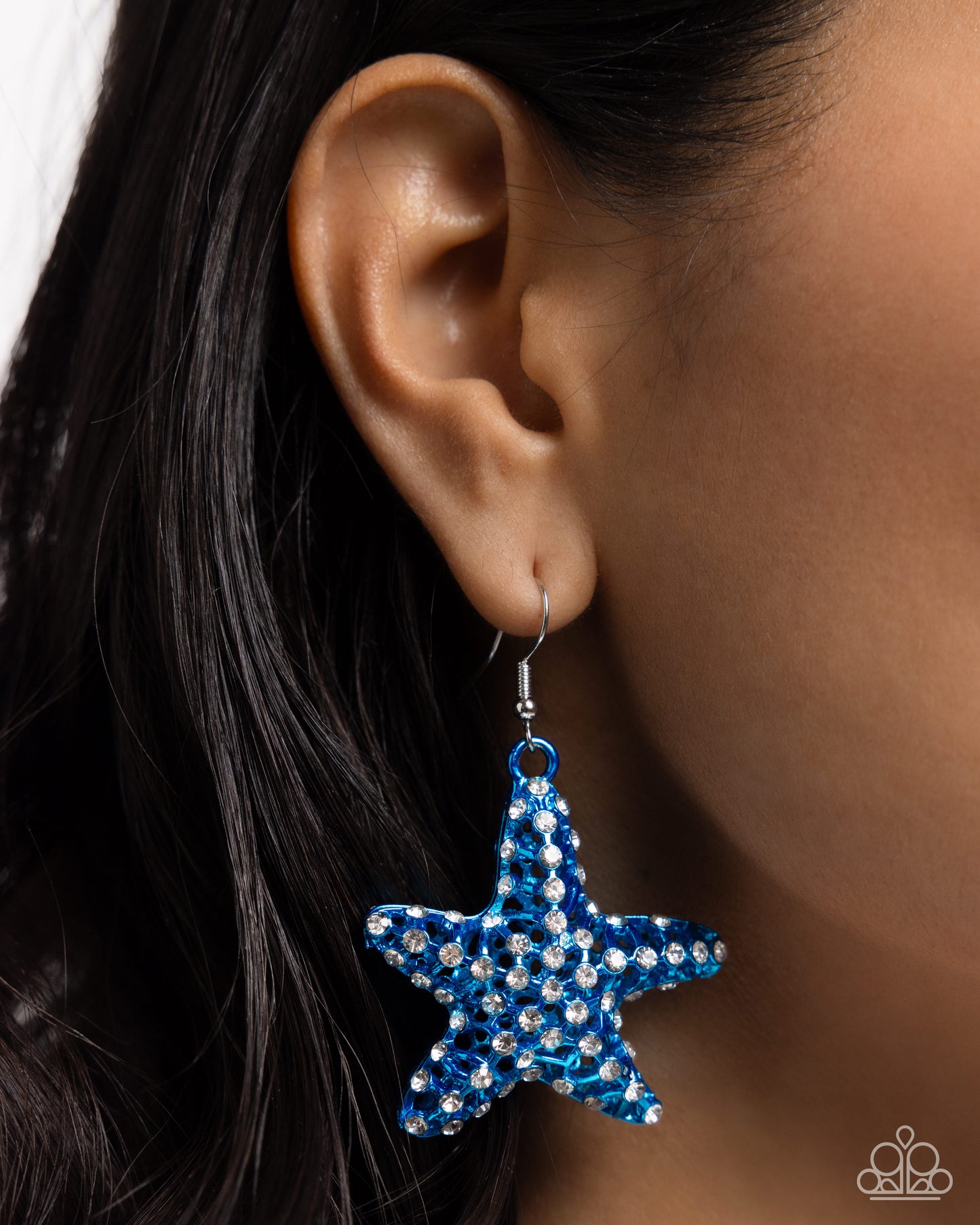 Skilled Starfish Blue Star Earrings - Jewelry by Bretta