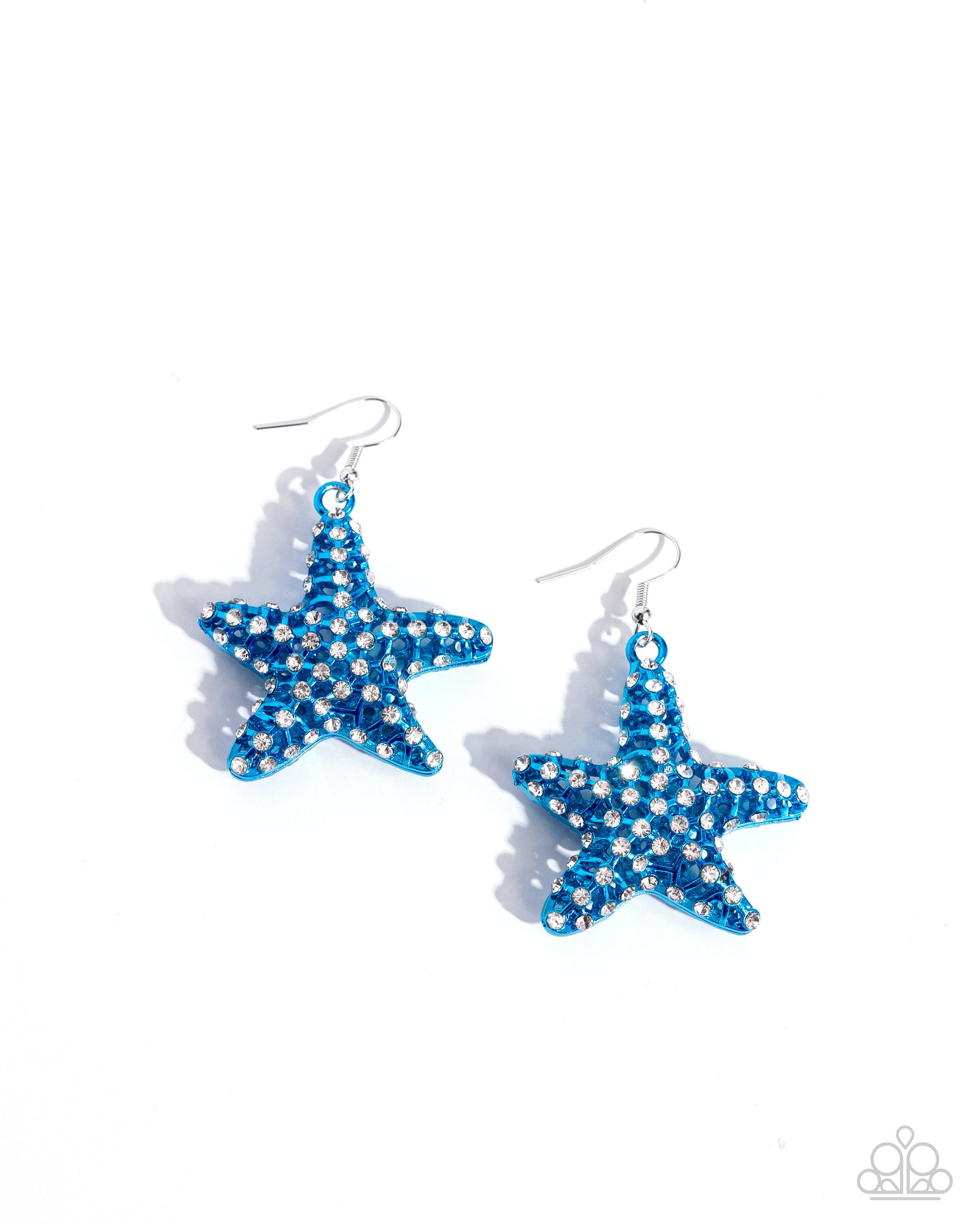 Skilled Starfish Blue Star Earrings - Jewelry by Bretta