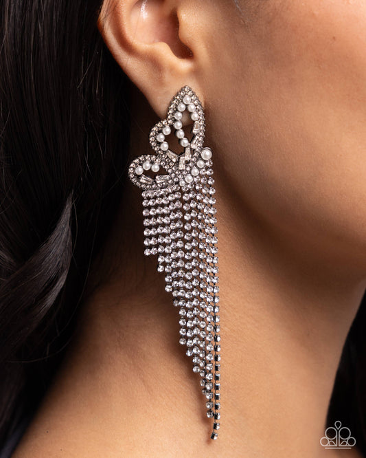 Aerial Accent Black Earrings - Jewelry by Bretta