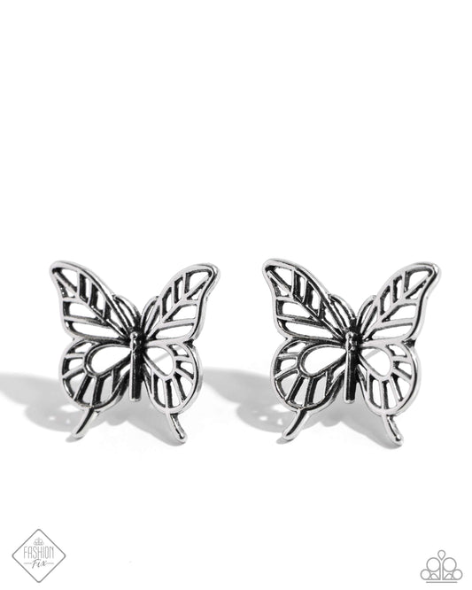 High and FLIGHTY Silver Earrings  - Jewelry by Bretta