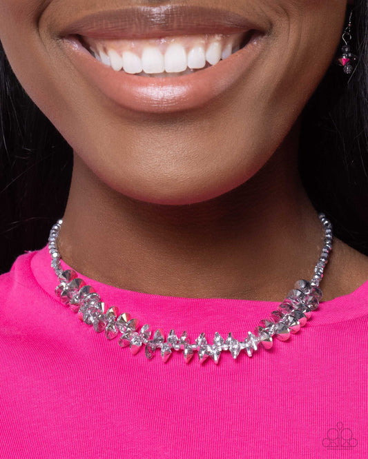Flickering Fashion Silver Necklace - Jewelry by Bretta