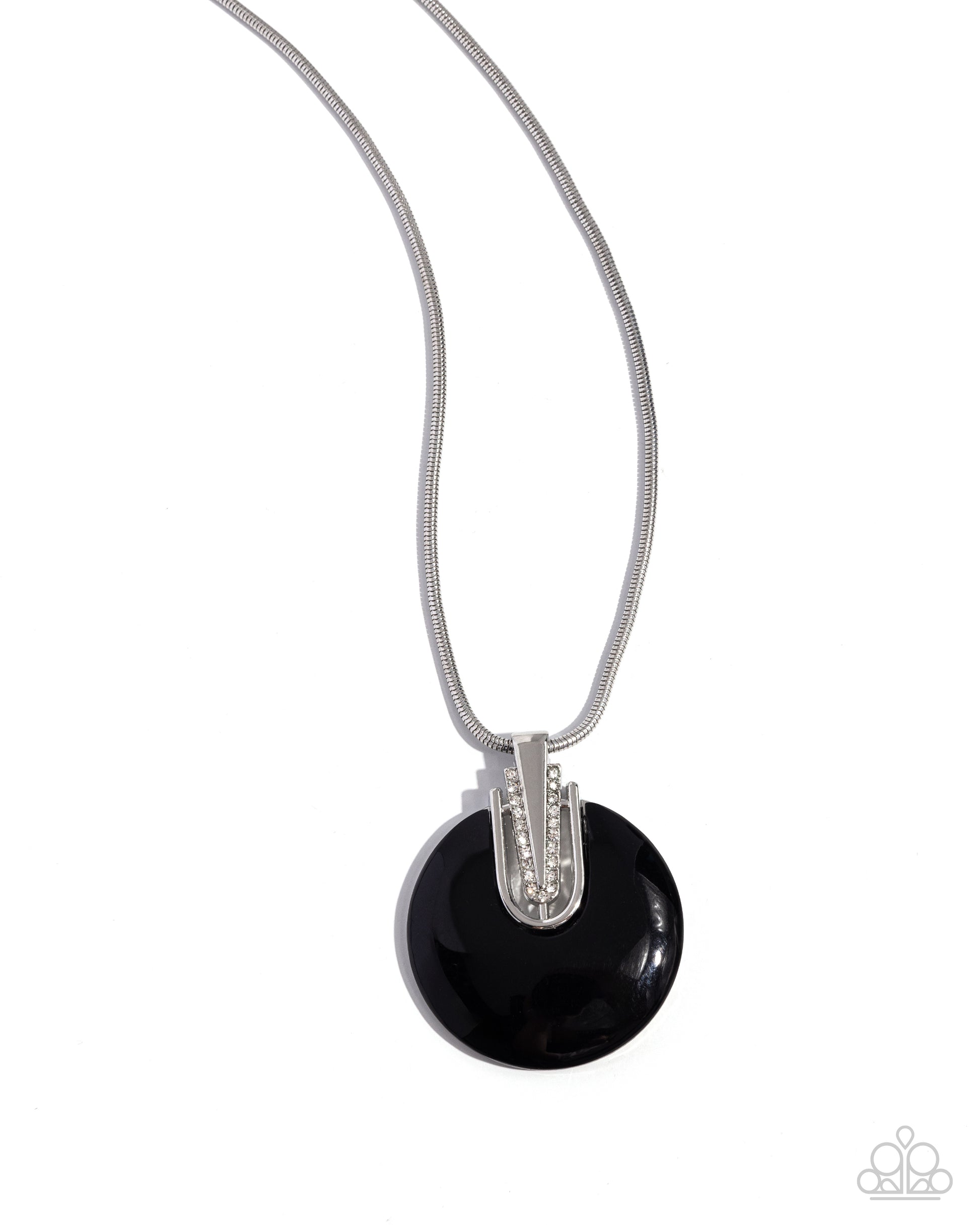 Cutting Charm Black Necklace - Jewelry by Bretta