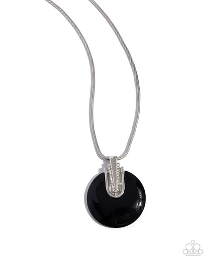Cutting Charm Black Necklace - Jewelry by Bretta