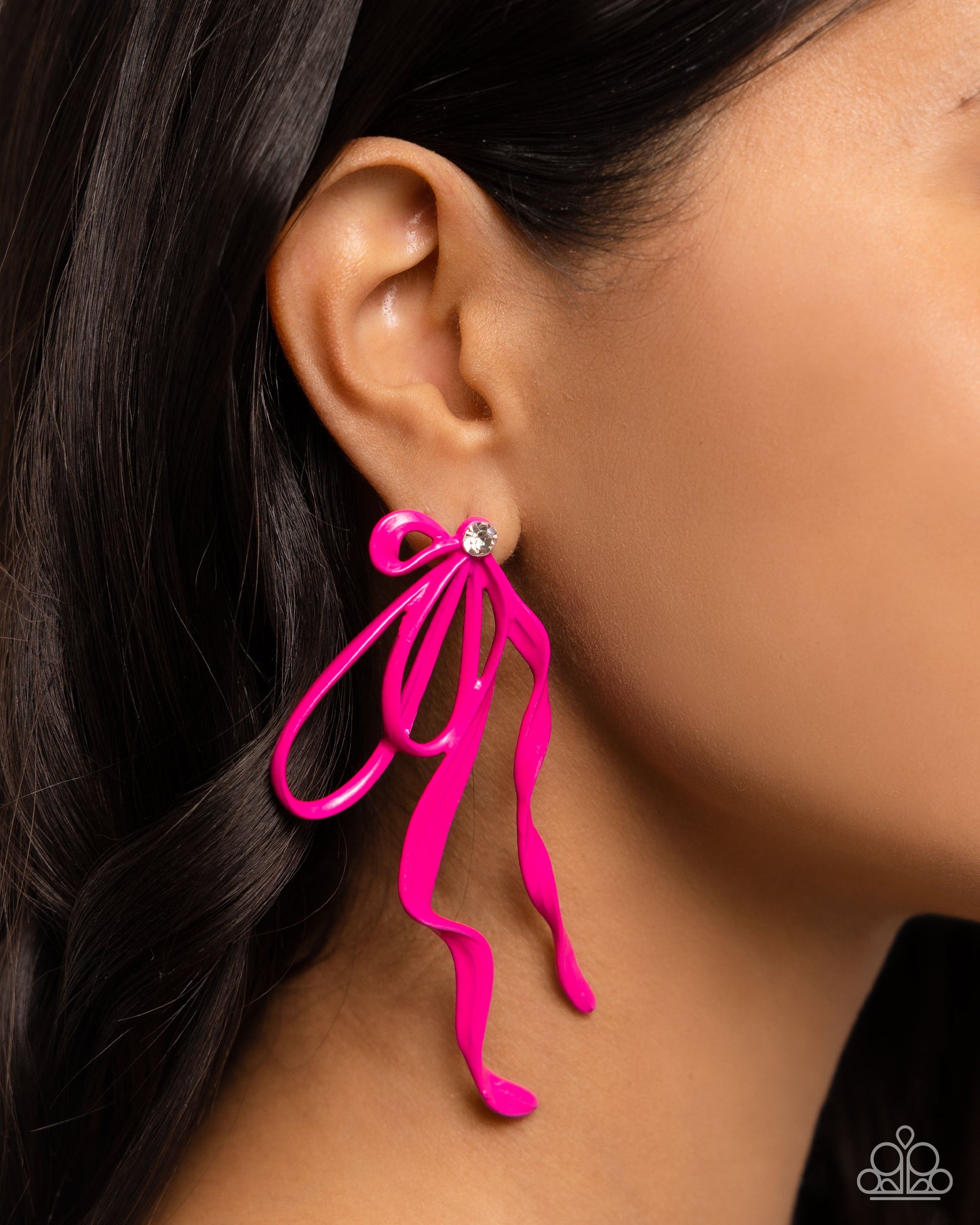 Trendy Tapestry Pink Earrings - Jewelry by Bretta