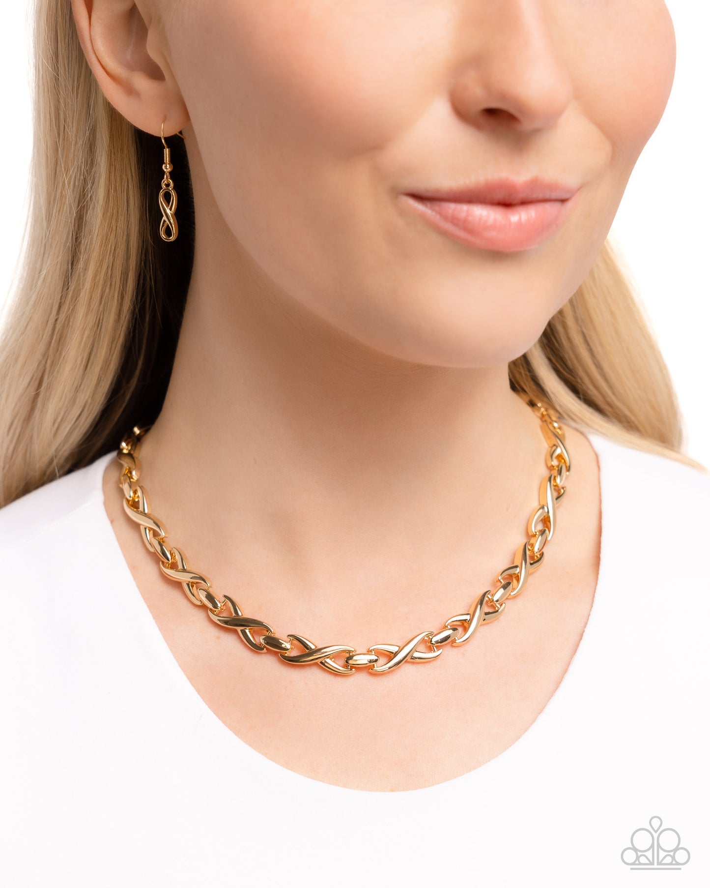 Infinite Influence Gold Necklace - Jewelry by Bretta