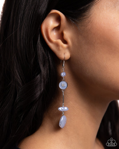 Blissful Balance Blue Earrings - Jewelry by Bretta